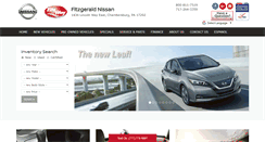 Desktop Screenshot of fitzgeraldnissan.com