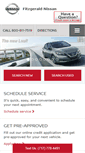 Mobile Screenshot of fitzgeraldnissan.com